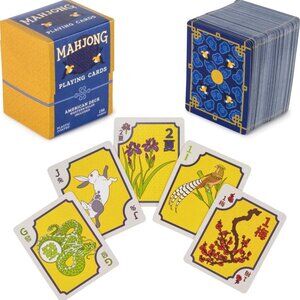 156 Card Deck American Style Mahjong Playing Cards 2 sets